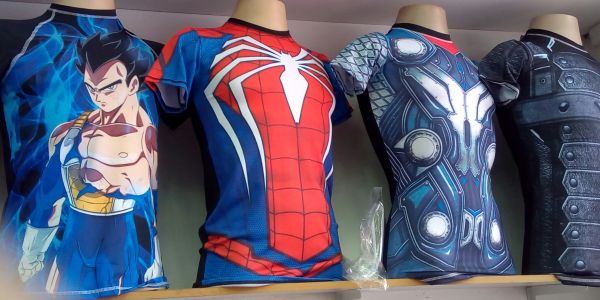 Rashguard manga curta